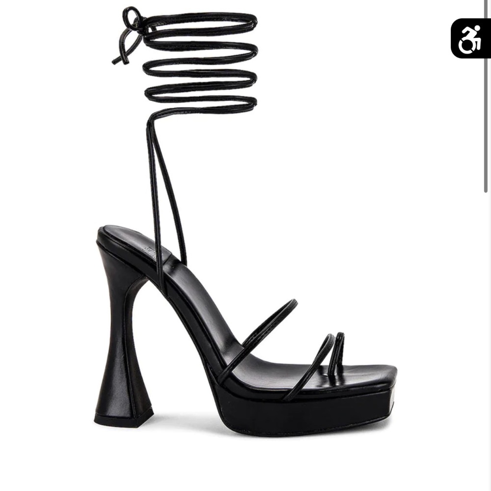 Jeffrey Campbell tie up heels